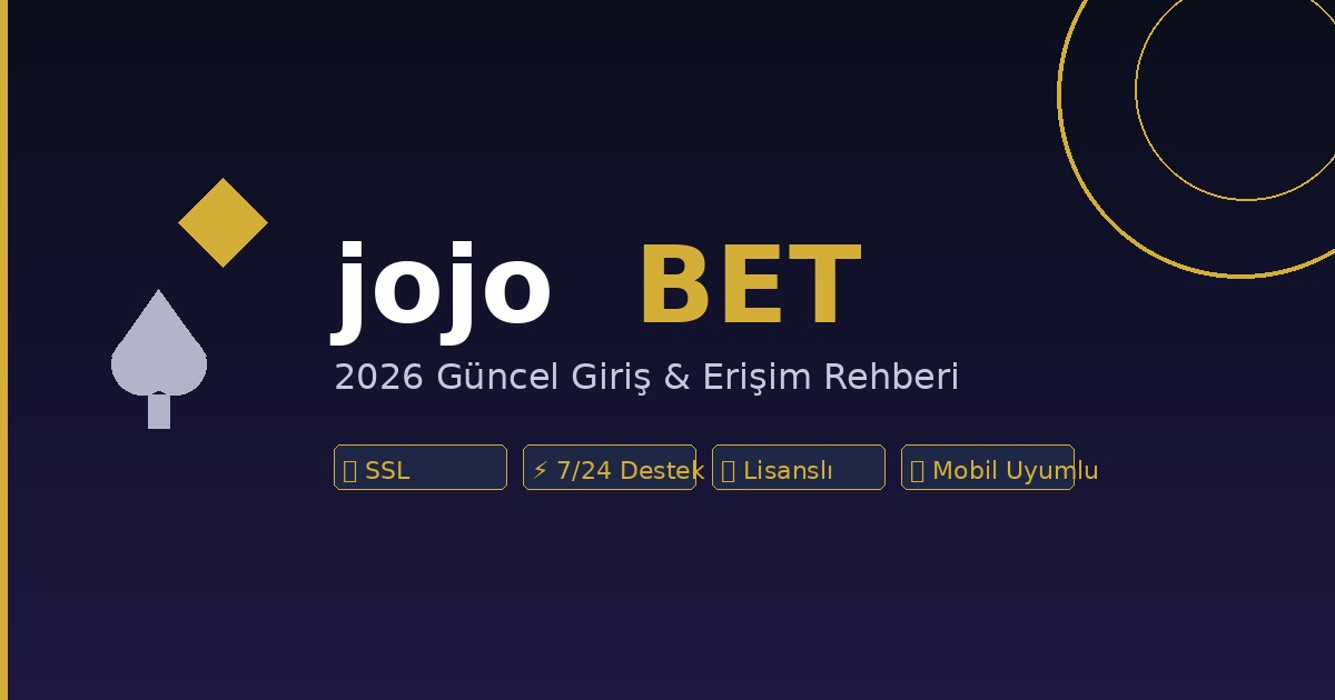 Jojobet